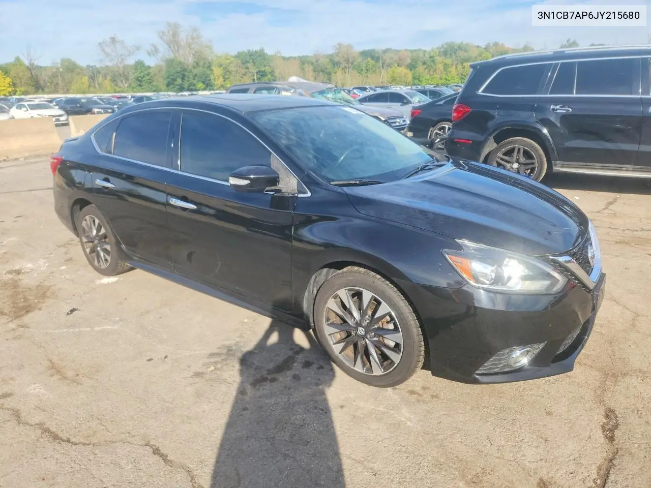 2018 NISSAN SENTRA VIN 3N1CB7AP6JY215680 — фото 4