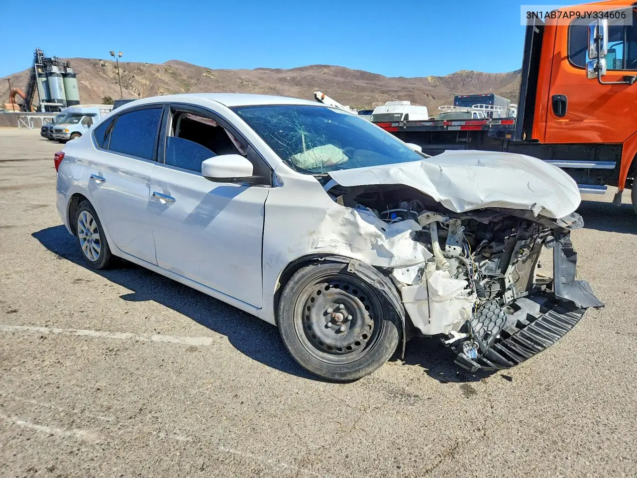 2018 NISSAN SENTRA VIN 3N1AB7AP9JY334606 — фото 4