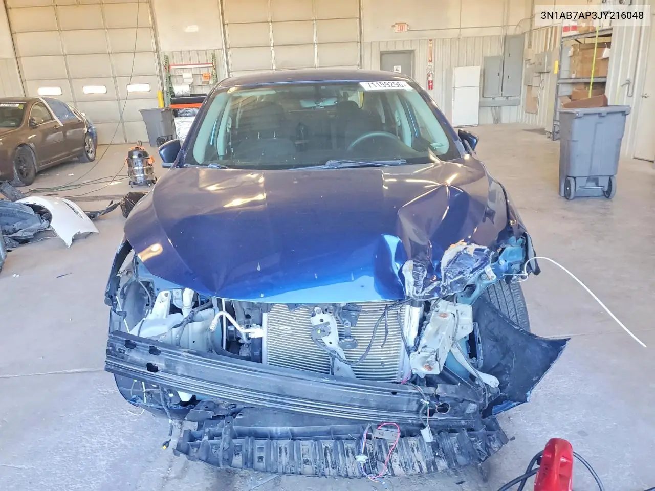 2018 NISSAN SENTRA VIN 3N1AB7AP3JY216048 — фото 5