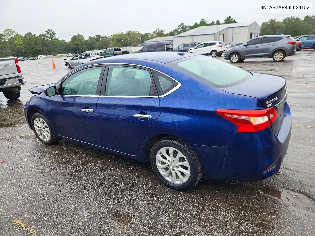 2018 NISSAN SENTRA VIN 3N1AB7AP4JL624152 — фото 2