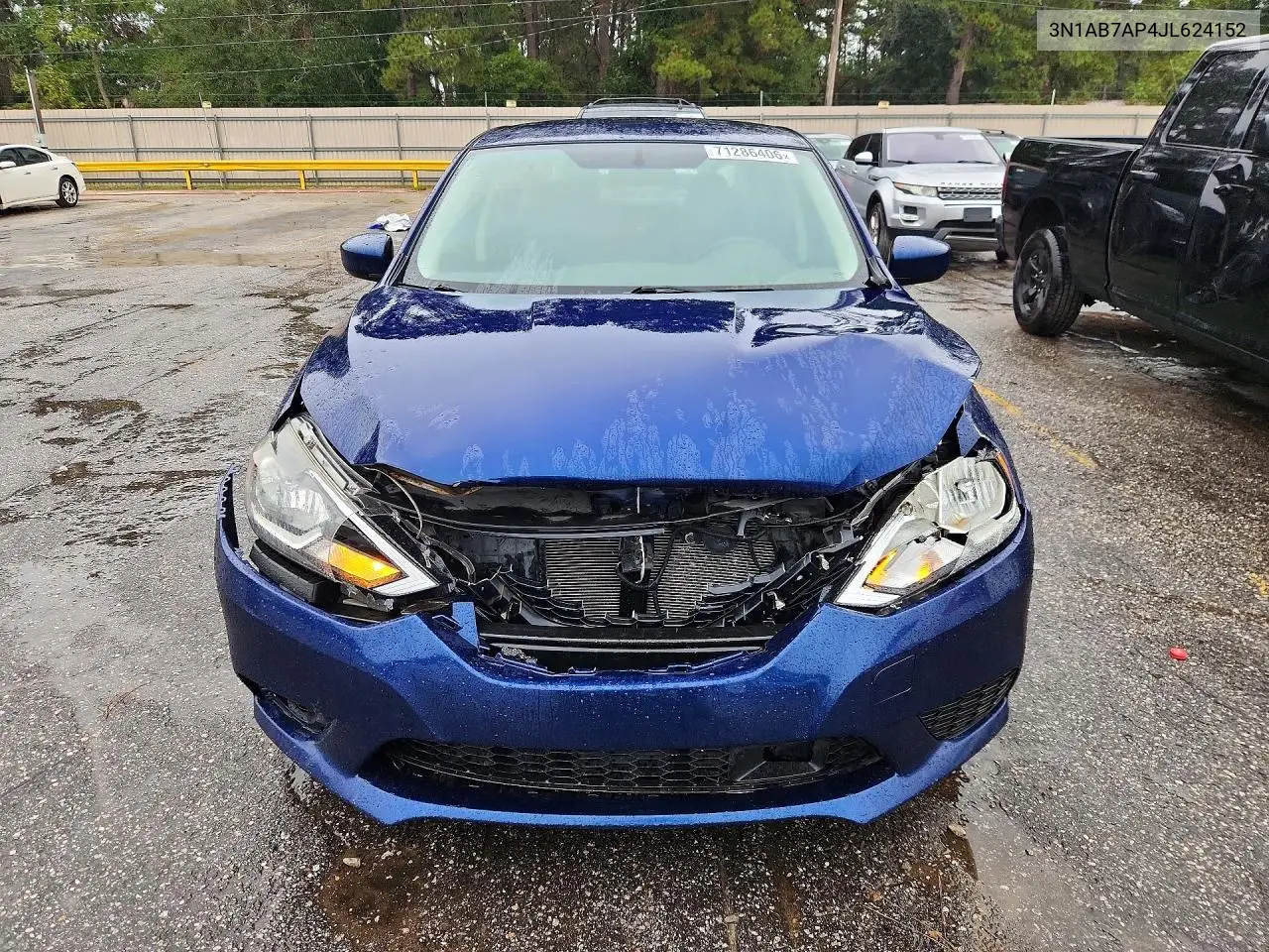 2018 NISSAN SENTRA VIN 3N1AB7AP4JL624152 — фото 5
