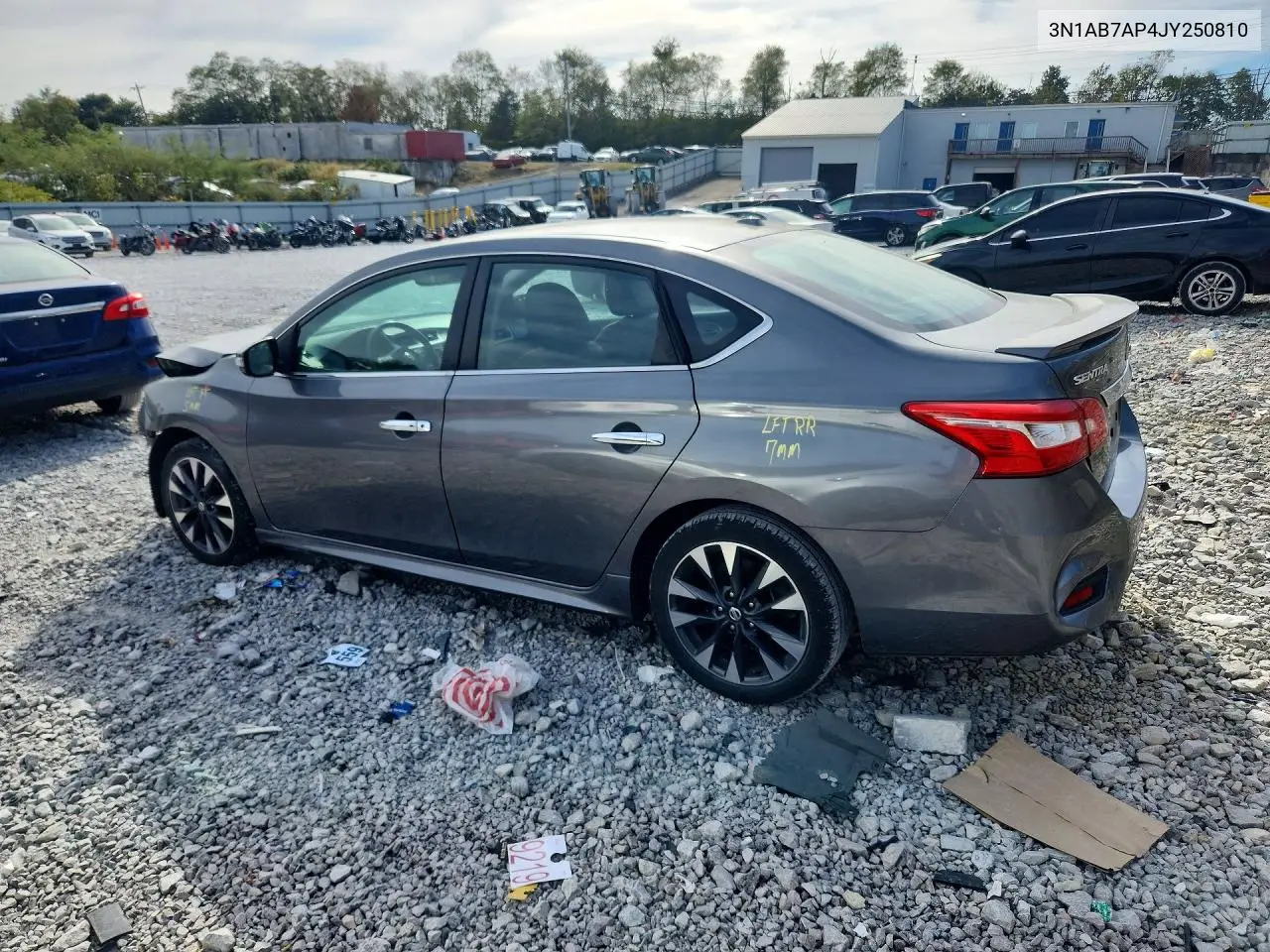 2018 NISSAN SENTRA VIN 3N1AB7AP4JY250810 — фото 2