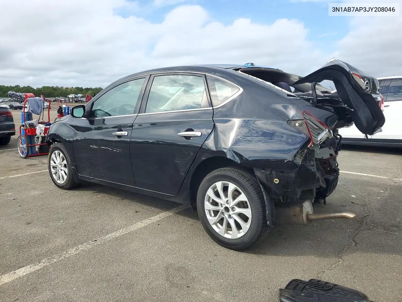2018 NISSAN SENTRA VIN 3N1AB7AP3JY208046 — фото 2