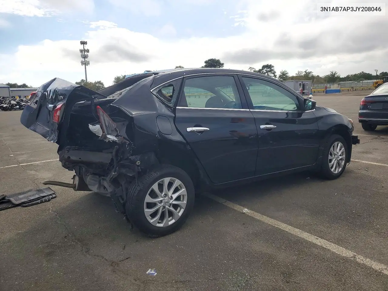 2018 NISSAN SENTRA VIN 3N1AB7AP3JY208046 — фото 3
