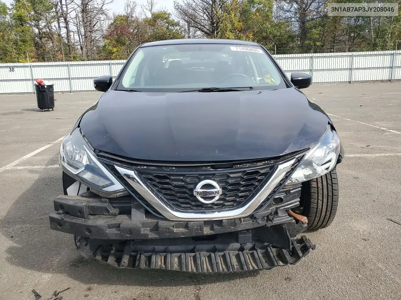 2018 NISSAN SENTRA VIN 3N1AB7AP3JY208046 — фото 5