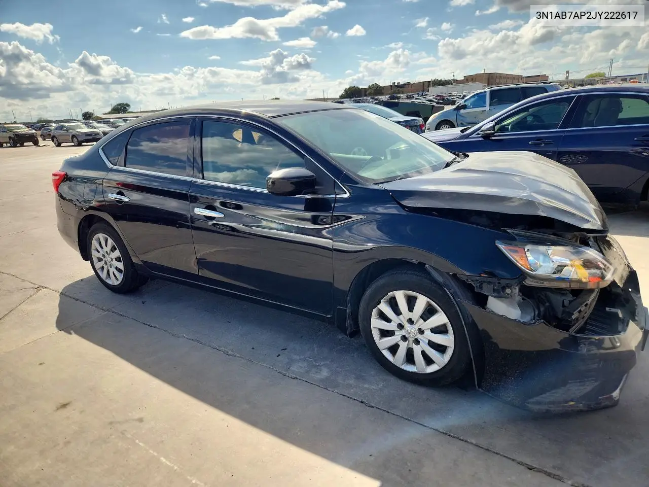 2018 NISSAN SENTRA VIN 3N1AB7AP2JY222617 — фото 4