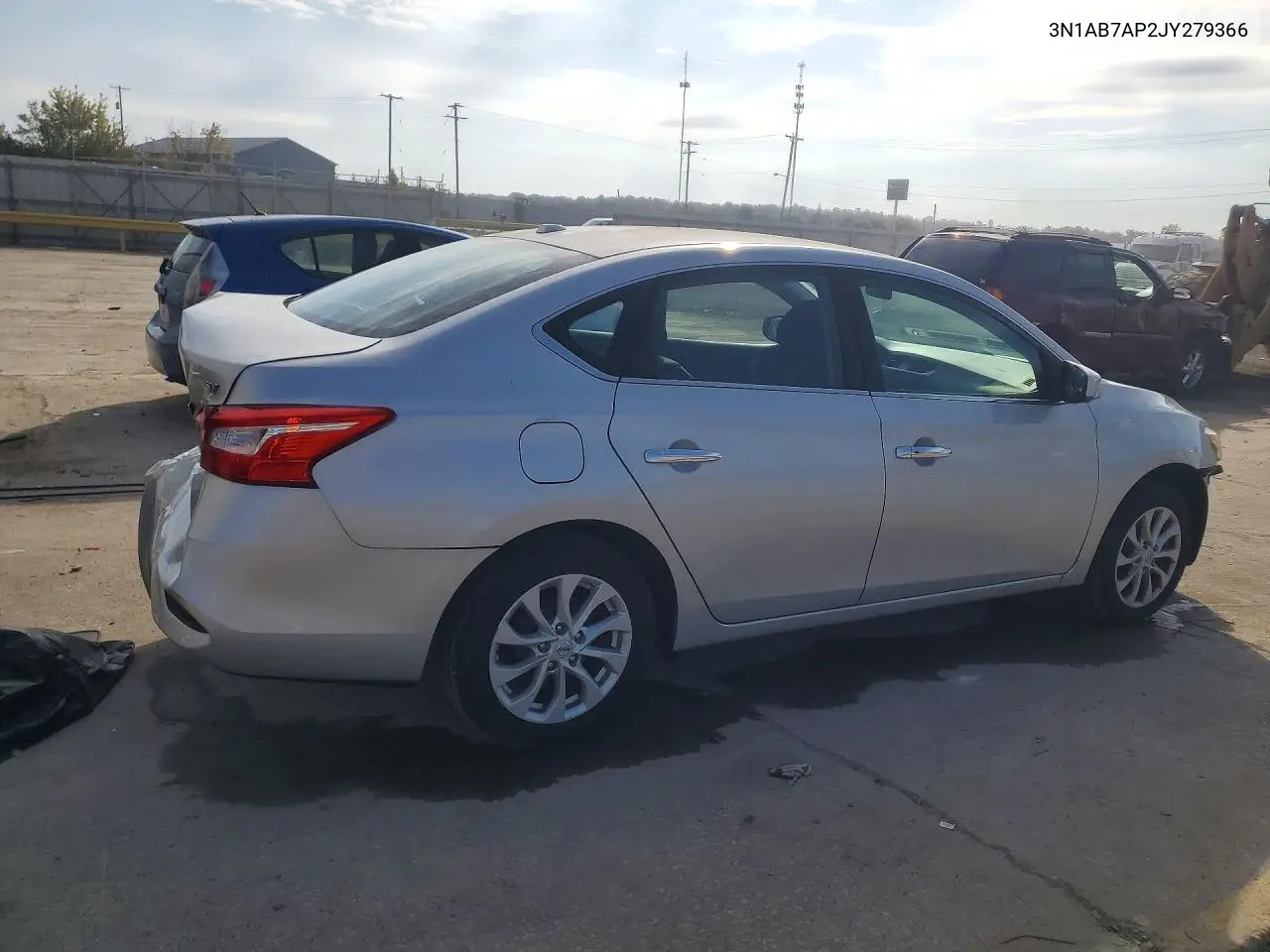 2018 NISSAN SENTRA VIN 3N1AB7AP2JY279366 — фото 3