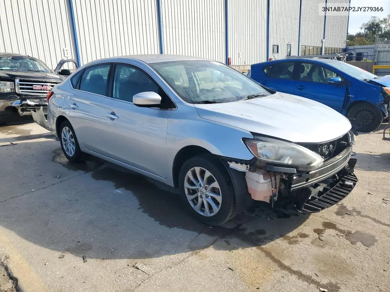 2018 NISSAN SENTRA VIN 3N1AB7AP2JY279366 — фото 4