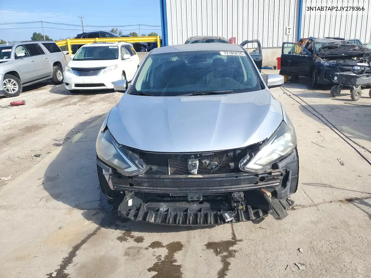 2018 NISSAN SENTRA VIN 3N1AB7AP2JY279366 — фото 5