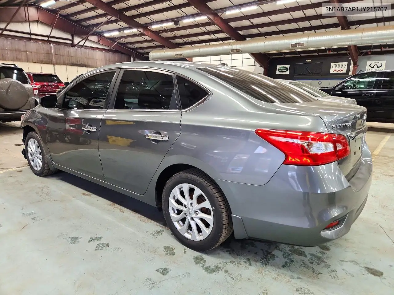 2018 NISSAN SENTRA VIN 3N1AB7AP1JY215707 — фото 4