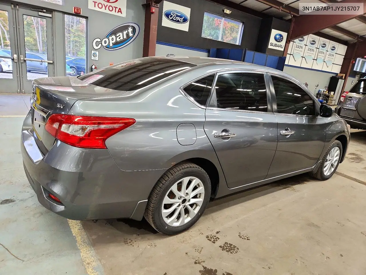 2018 NISSAN SENTRA VIN 3N1AB7AP1JY215707 — фото 5