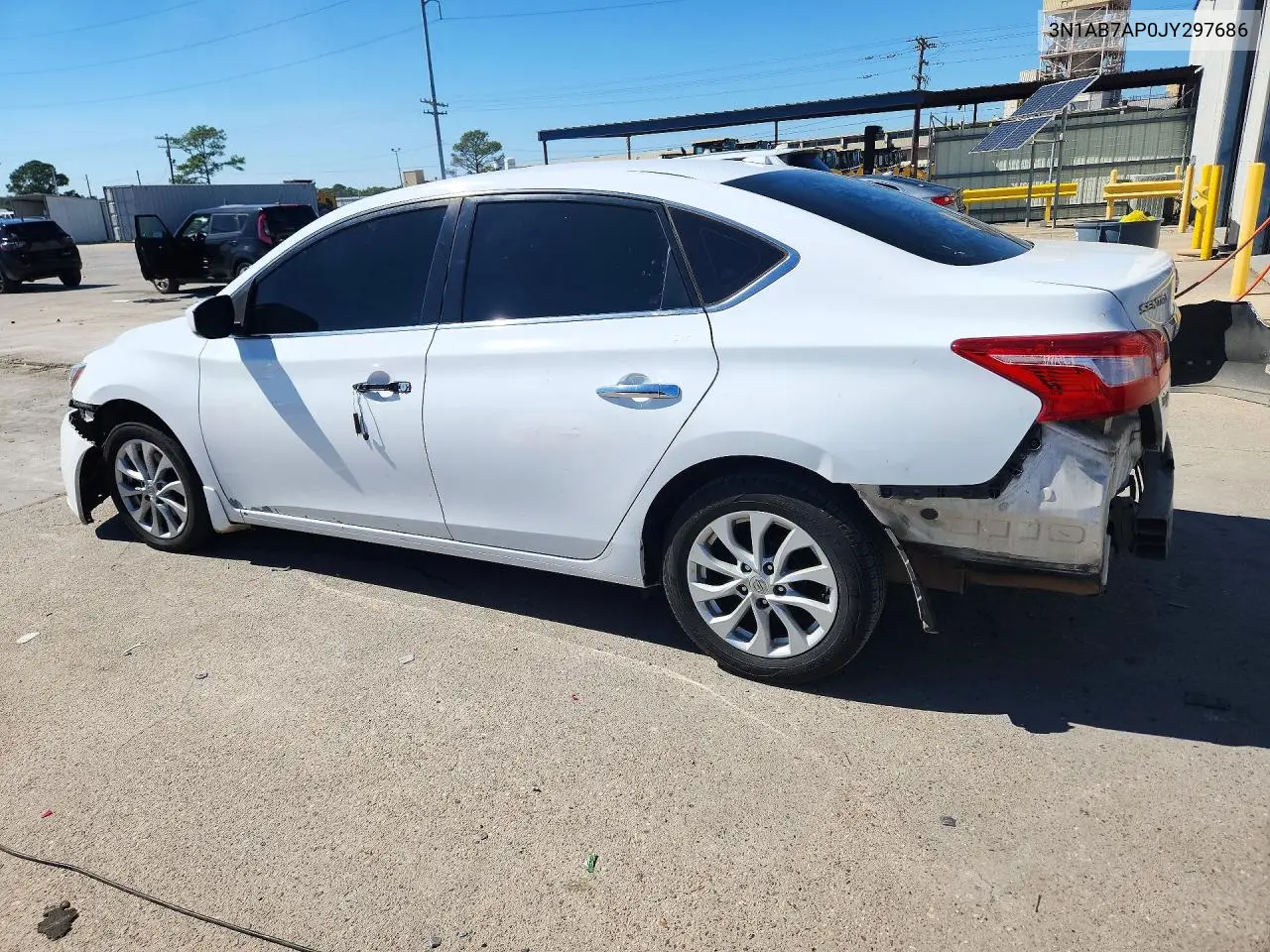 2018 NISSAN SENTRA VIN 3N1AB7AP0JY297686 — фото 2