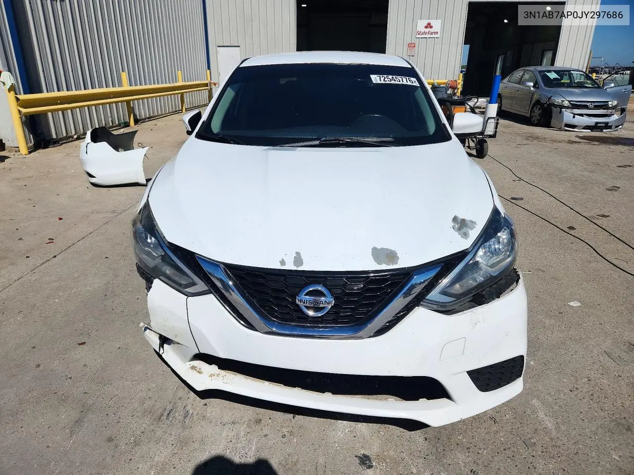 2018 NISSAN SENTRA VIN 3N1AB7AP0JY297686 — фото 5