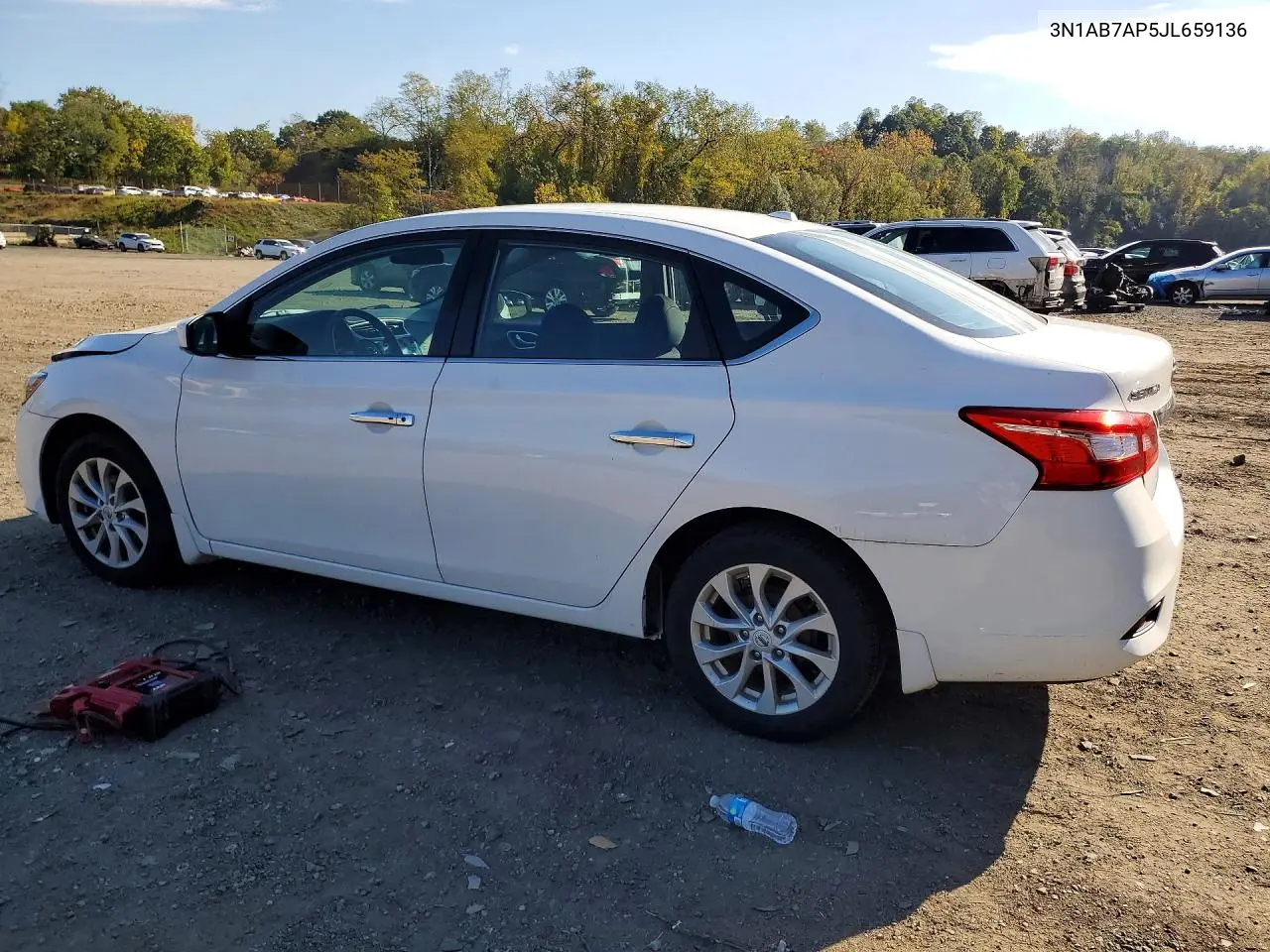 2018 NISSAN SENTRA VIN 3N1AB7AP5JL659136 — фото 2