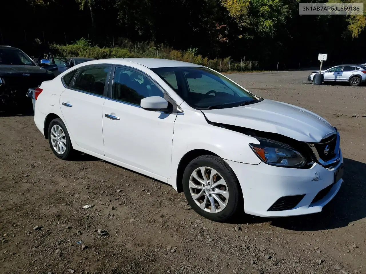 2018 NISSAN SENTRA VIN 3N1AB7AP5JL659136 — фото 4