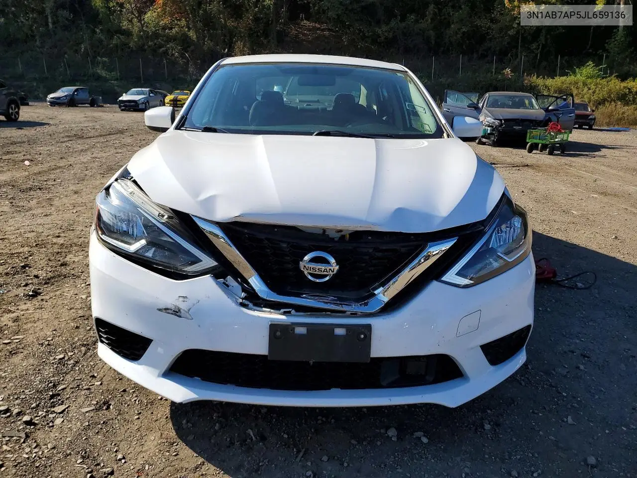 2018 NISSAN SENTRA VIN 3N1AB7AP5JL659136 — фото 5