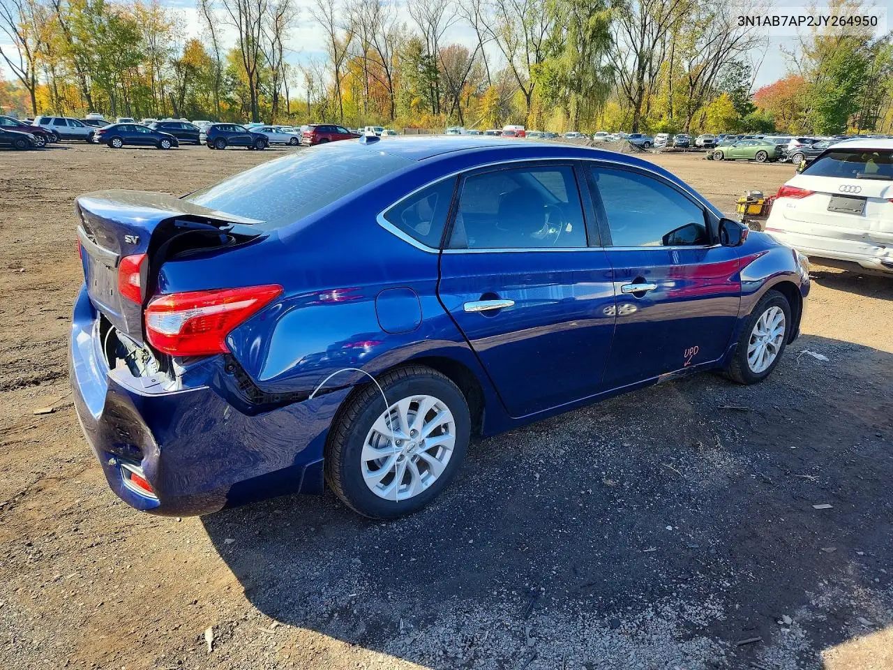 2018 NISSAN SENTRA VIN 3N1AB7AP2JY264950 — фото 3