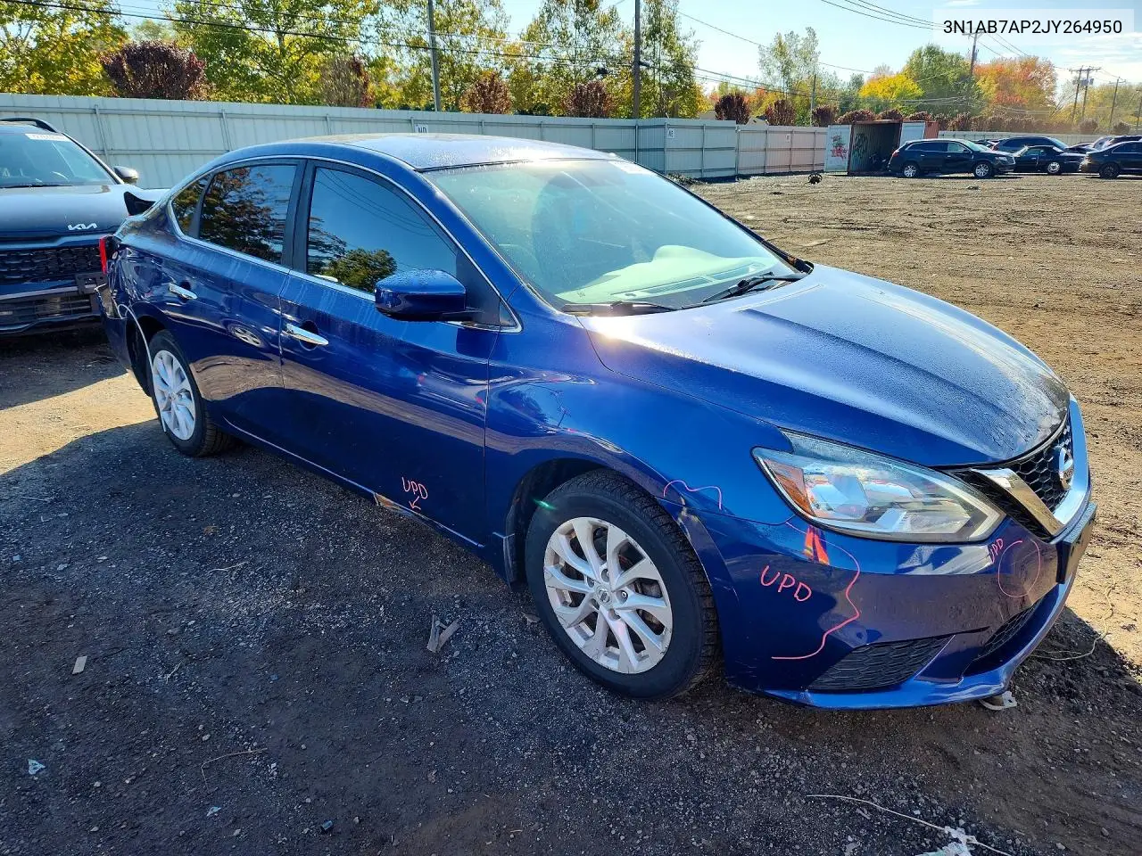 2018 NISSAN SENTRA VIN 3N1AB7AP2JY264950 — фото 4