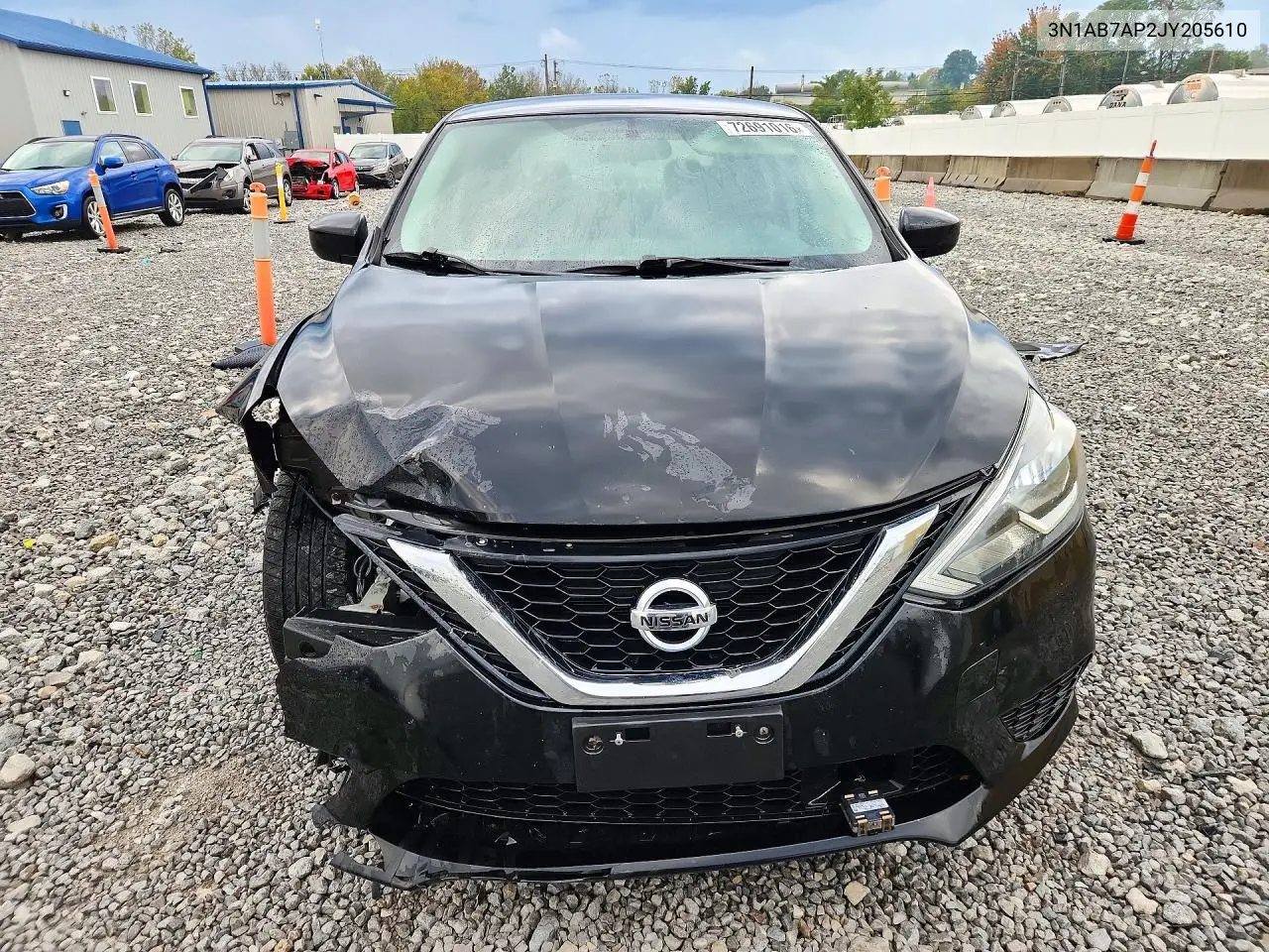 2018 NISSAN SENTRA VIN 3N1AB7AP2JY205610 — фото 5