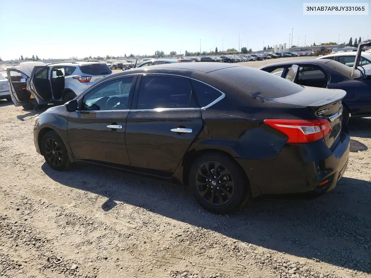 2018 NISSAN SENTRA VIN 3N1AB7AP8JY331065 — фото 2