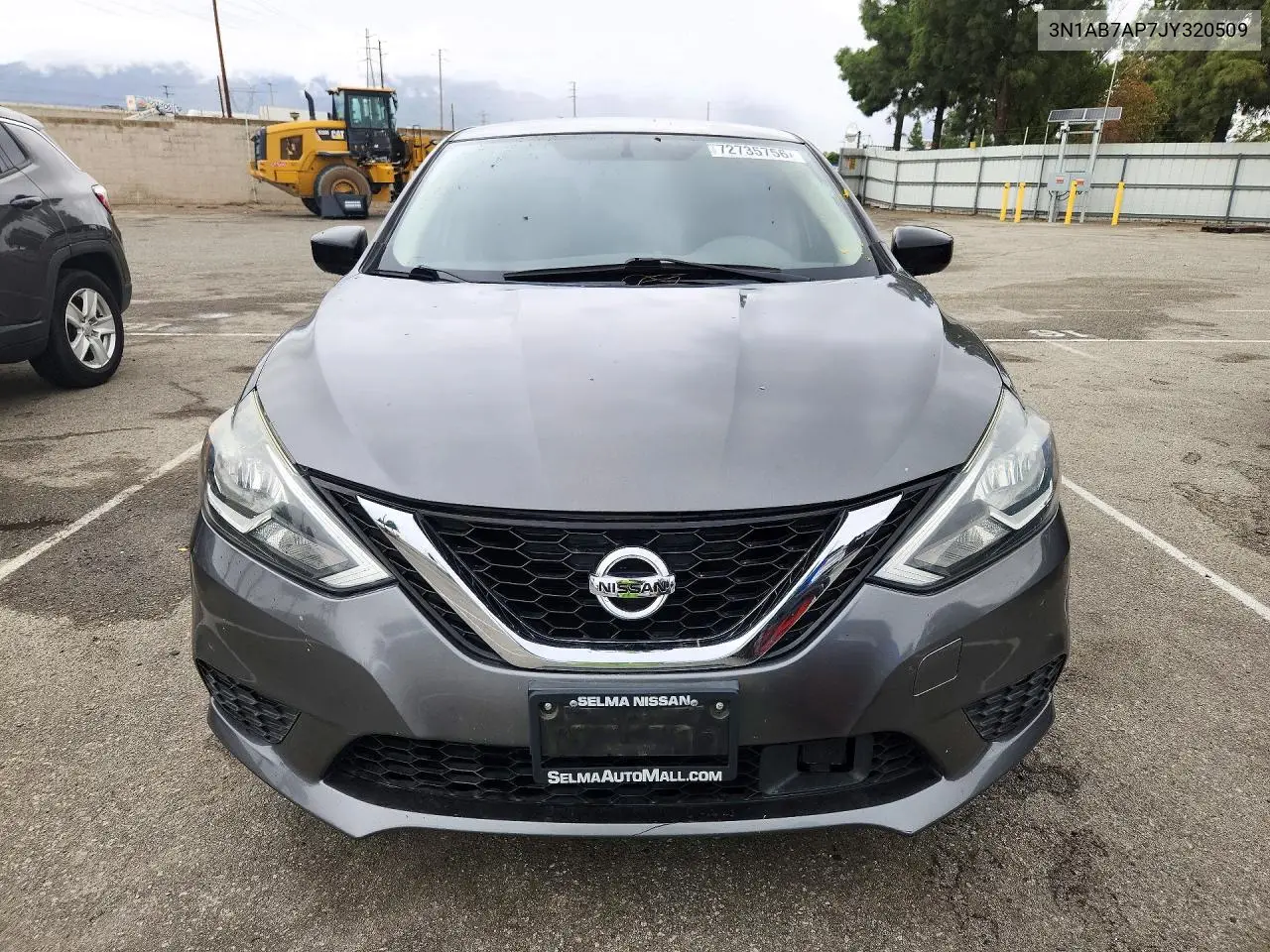 2018 NISSAN SENTRA VIN 3N1AB7AP7JY320509 — фото 5