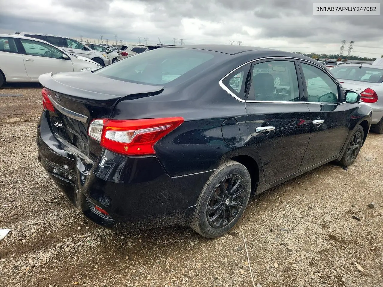 2018 NISSAN SENTRA VIN 3N1AB7AP4JY247082 — фото 3