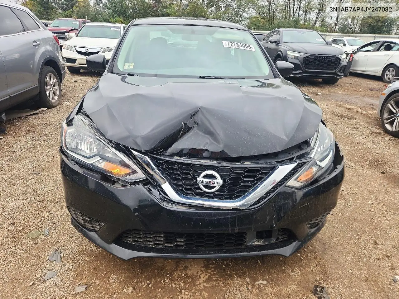 2018 NISSAN SENTRA VIN 3N1AB7AP4JY247082 — фото 5