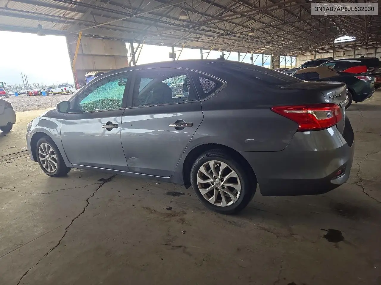 2018 NISSAN SENTRA VIN 3N1AB7AP8JL632030 — фото 2