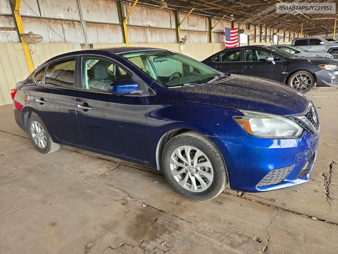 2018 NISSAN SENTRA VIN 3N1AB7AP0JY221952 — фото 4