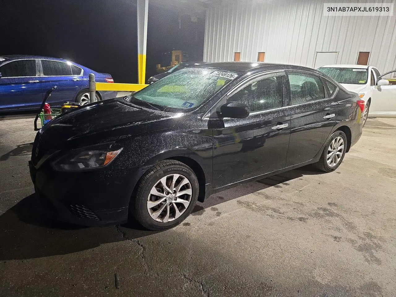 NISSAN SENTRA 2018, VIN 3N1AB7APXJL619313