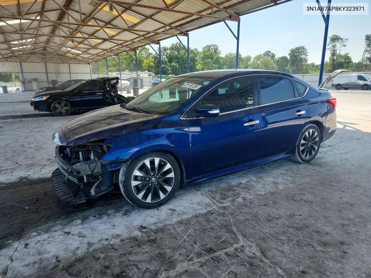 NISSAN SENTRA 2019, VIN 3N1AB7APBKY323971