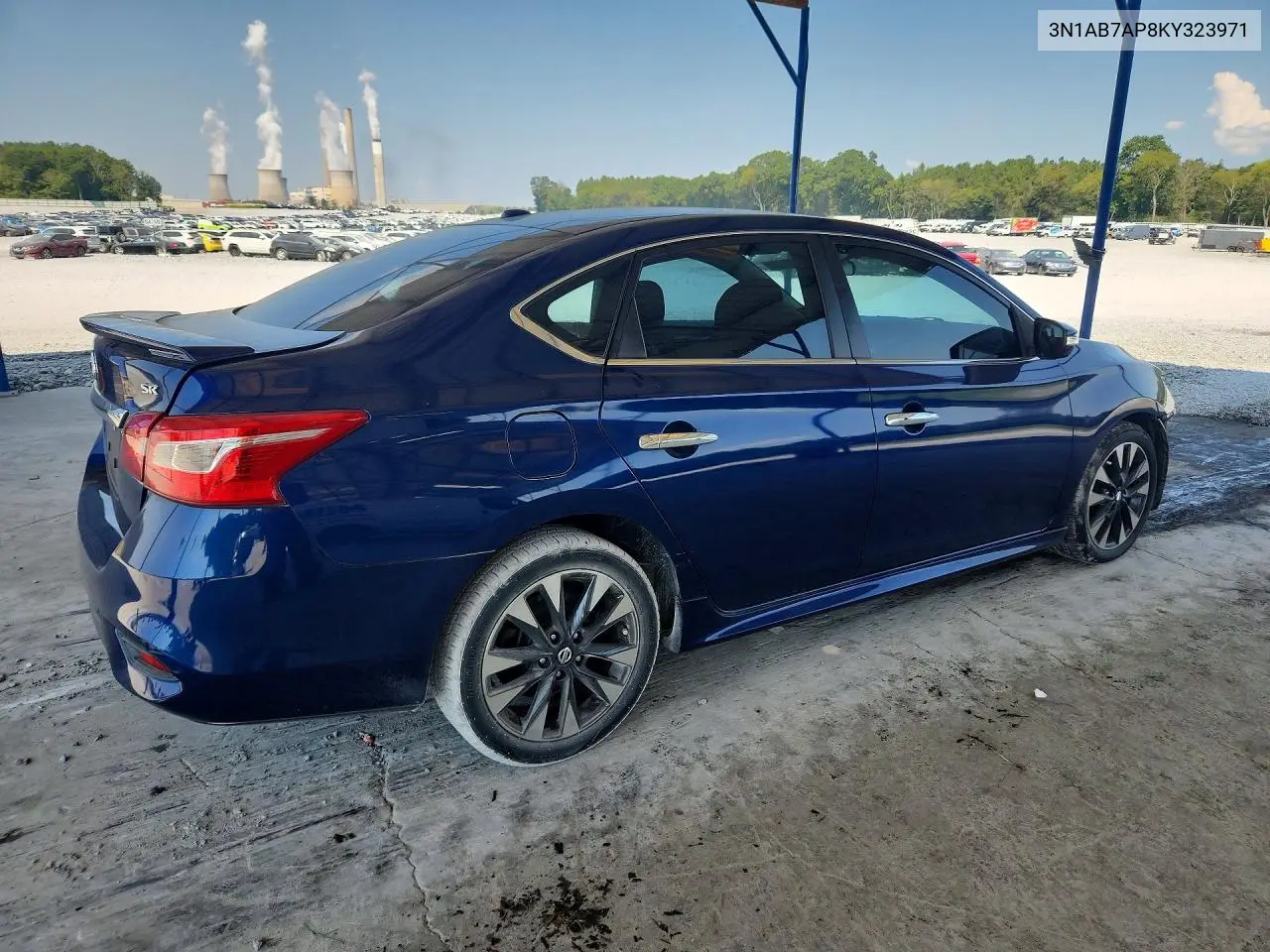 2019 NISSAN SENTRA VIN 3N1AB7APBKY323971 — фото 3