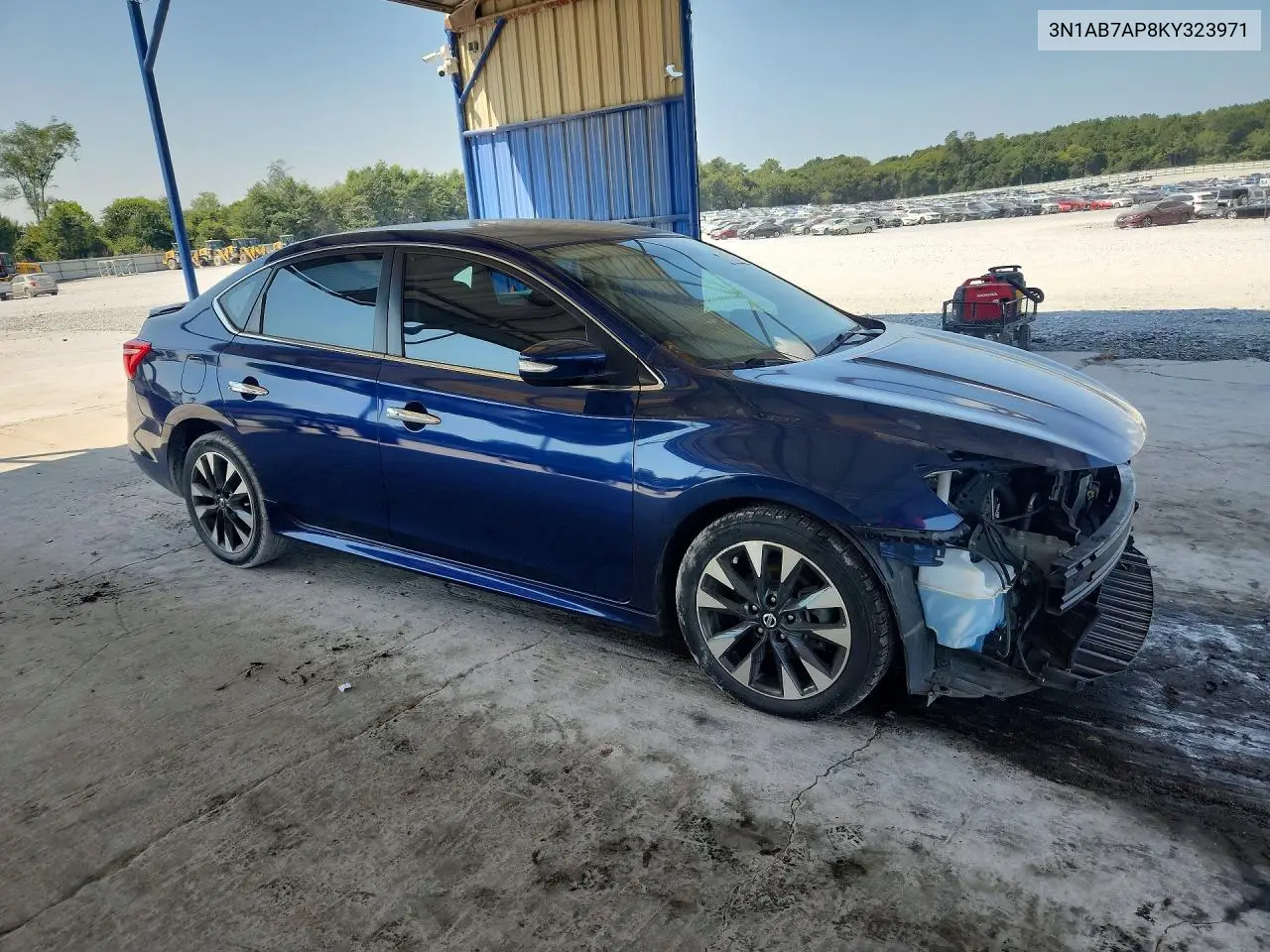 2019 NISSAN SENTRA VIN 3N1AB7APBKY323971 — фото 4