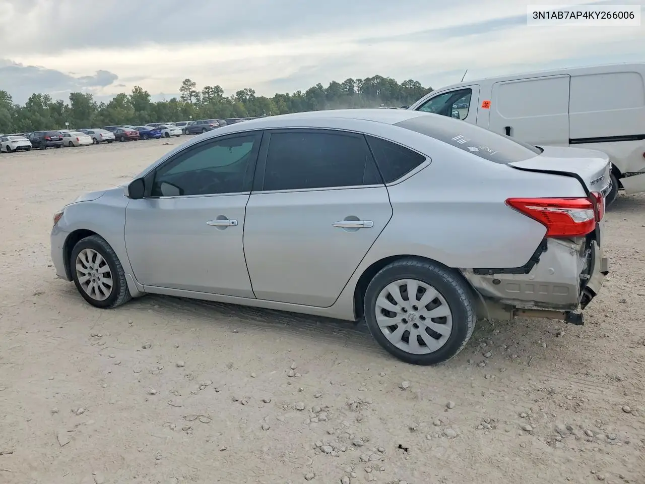 2019 NISSAN SENTRA VIN 3N1AB7AP4KY266006 — фото 2