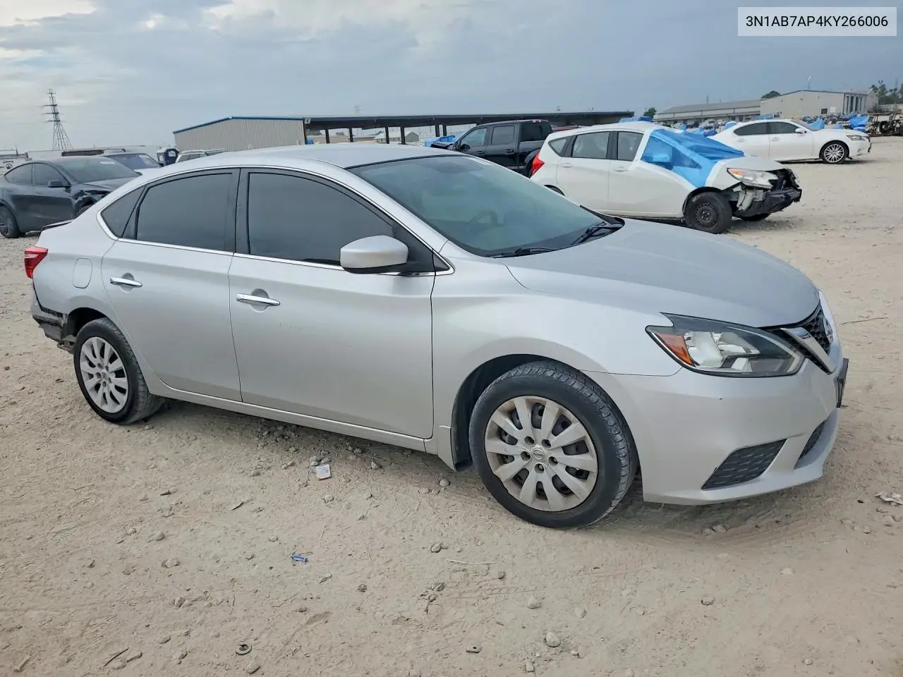 2019 NISSAN SENTRA VIN 3N1AB7AP4KY266006 — фото 4
