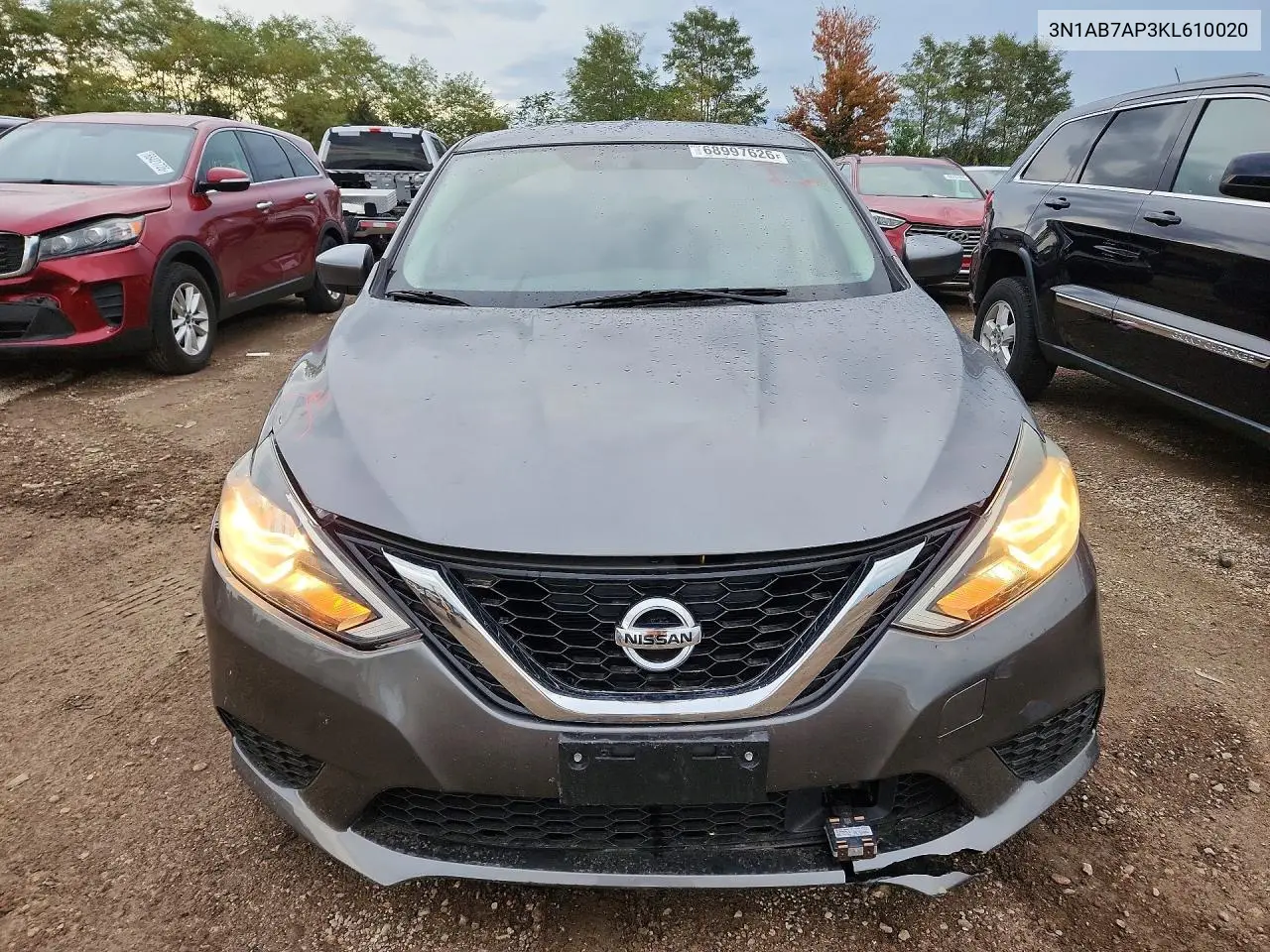2019 NISSAN SENTRA VIN 3N1AB7AP3KL610020 — фото 5