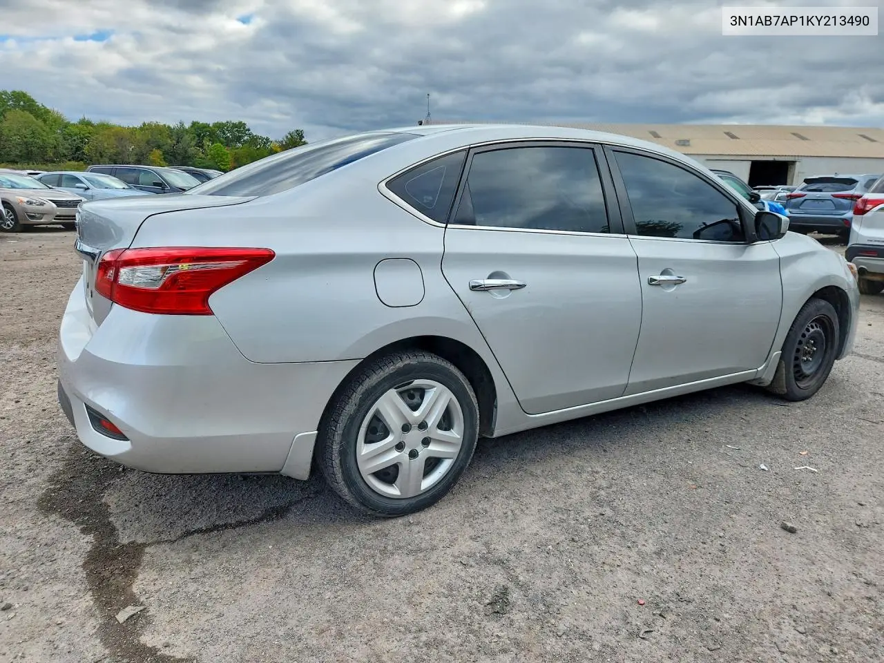 2019 NISSAN SENTRA VIN 3N1AB7AP1KY213490 — фото 3