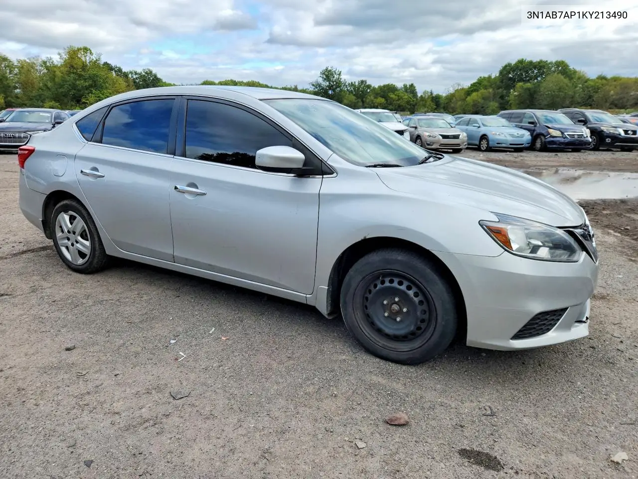 2019 NISSAN SENTRA VIN 3N1AB7AP1KY213490 — фото 4