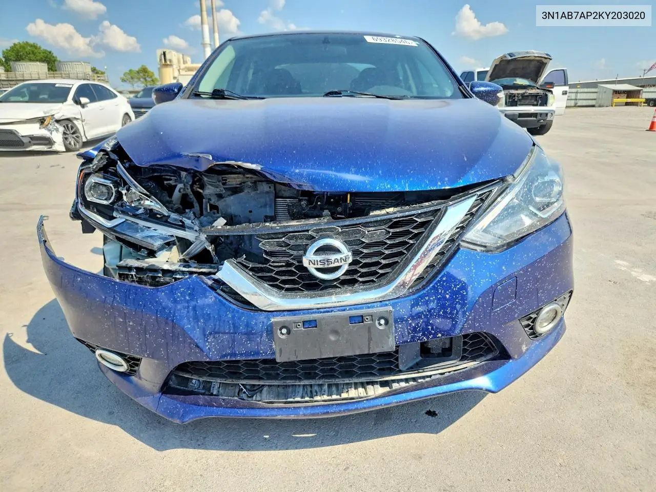 2019 NISSAN SENTRA VIN 3N1AB7AP2KY203020 — фото 5