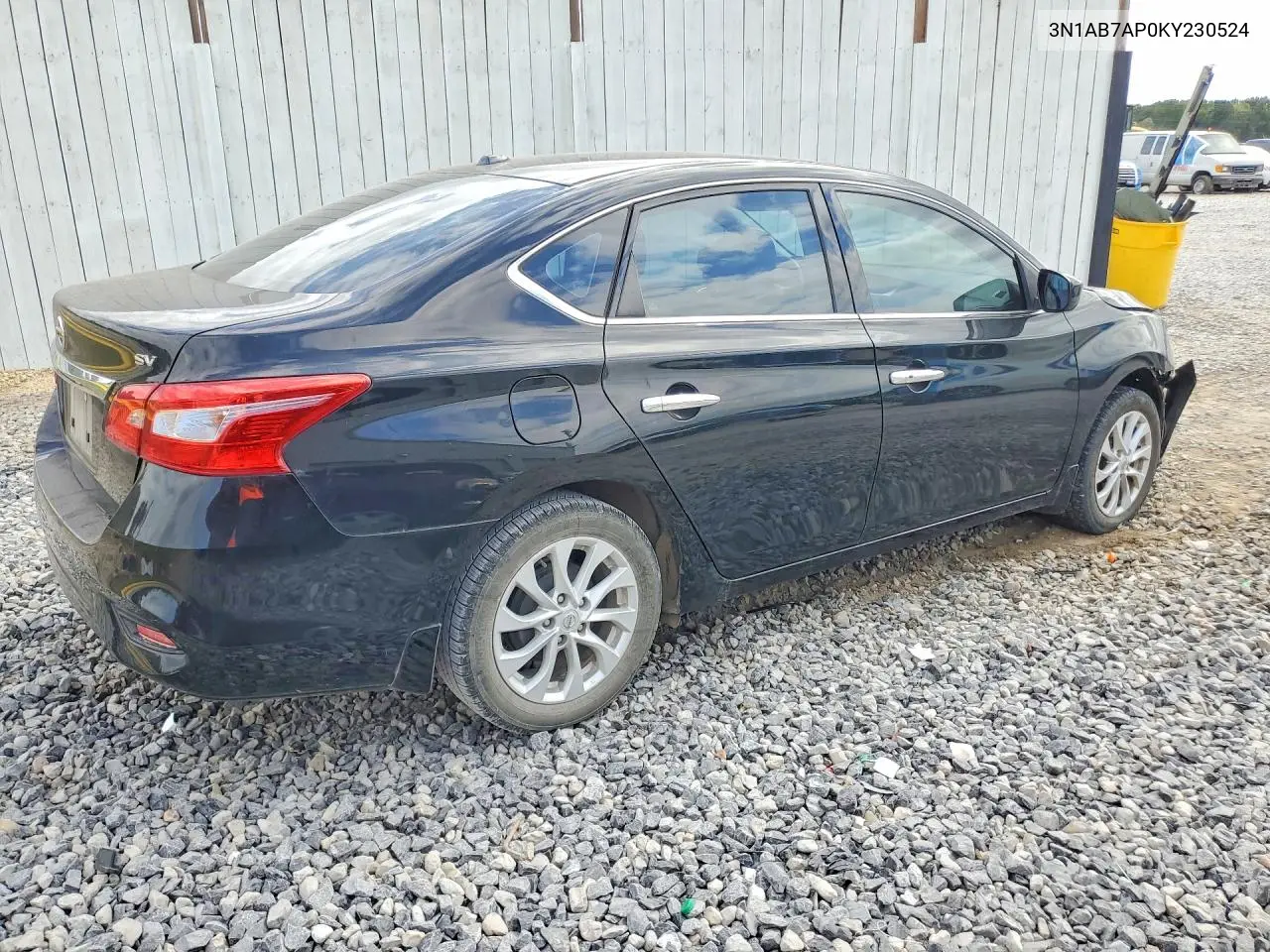 2019 NISSAN SENTRA VIN 3N1AB7AP0KY230524 — фото 3