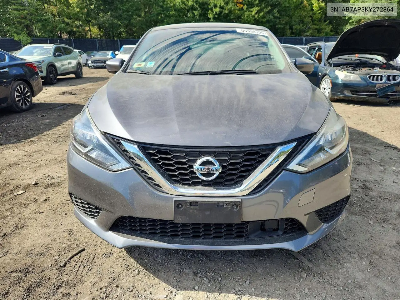 2019 NISSAN SENTRA VIN 3N1AB7AP3KY272864 — фото 5