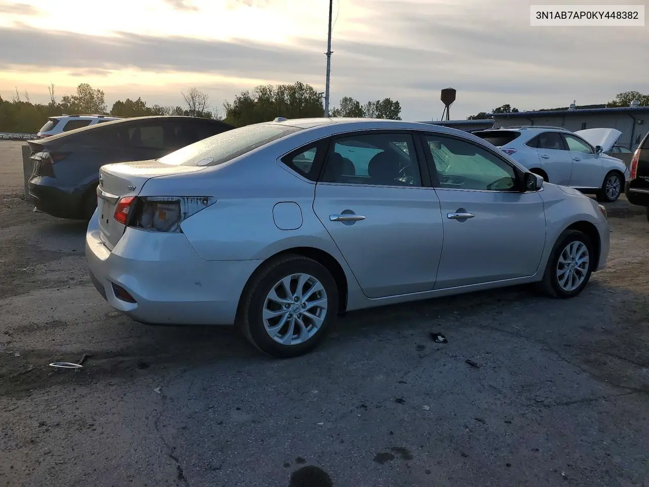 2019 NISSAN SENTRA VIN 3N1AB7AP0KY448382 — фото 3