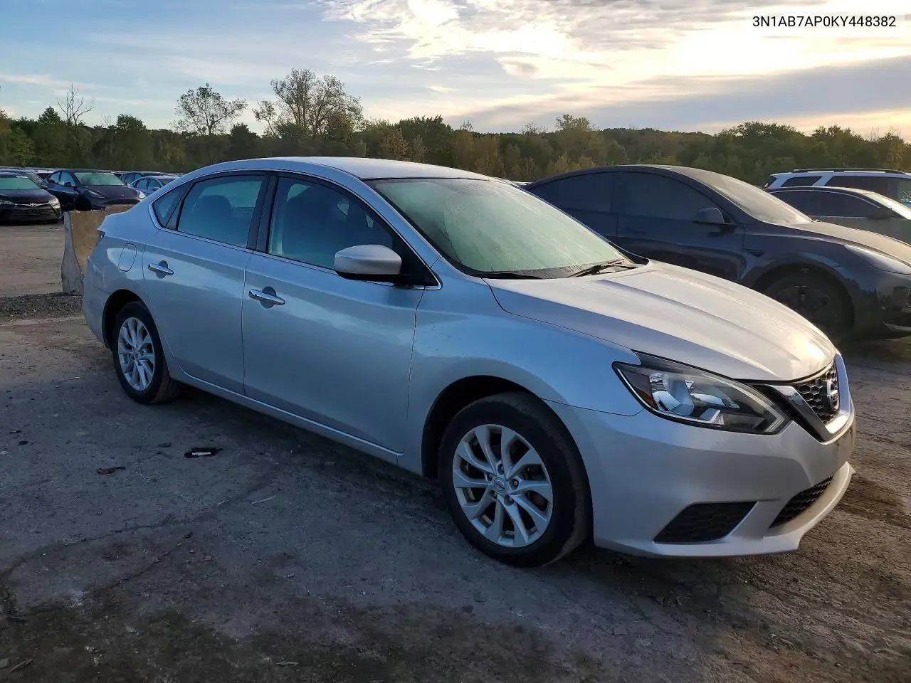 2019 NISSAN SENTRA VIN 3N1AB7AP0KY448382 — фото 4