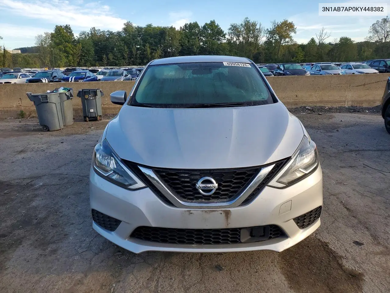 2019 NISSAN SENTRA VIN 3N1AB7AP0KY448382 — фото 5