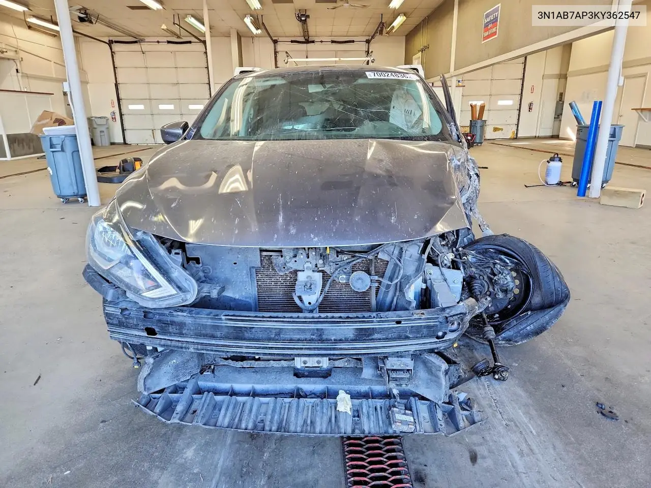 2019 NISSAN SENTRA VIN 3N1AB7AP3KY362547 — фото 5