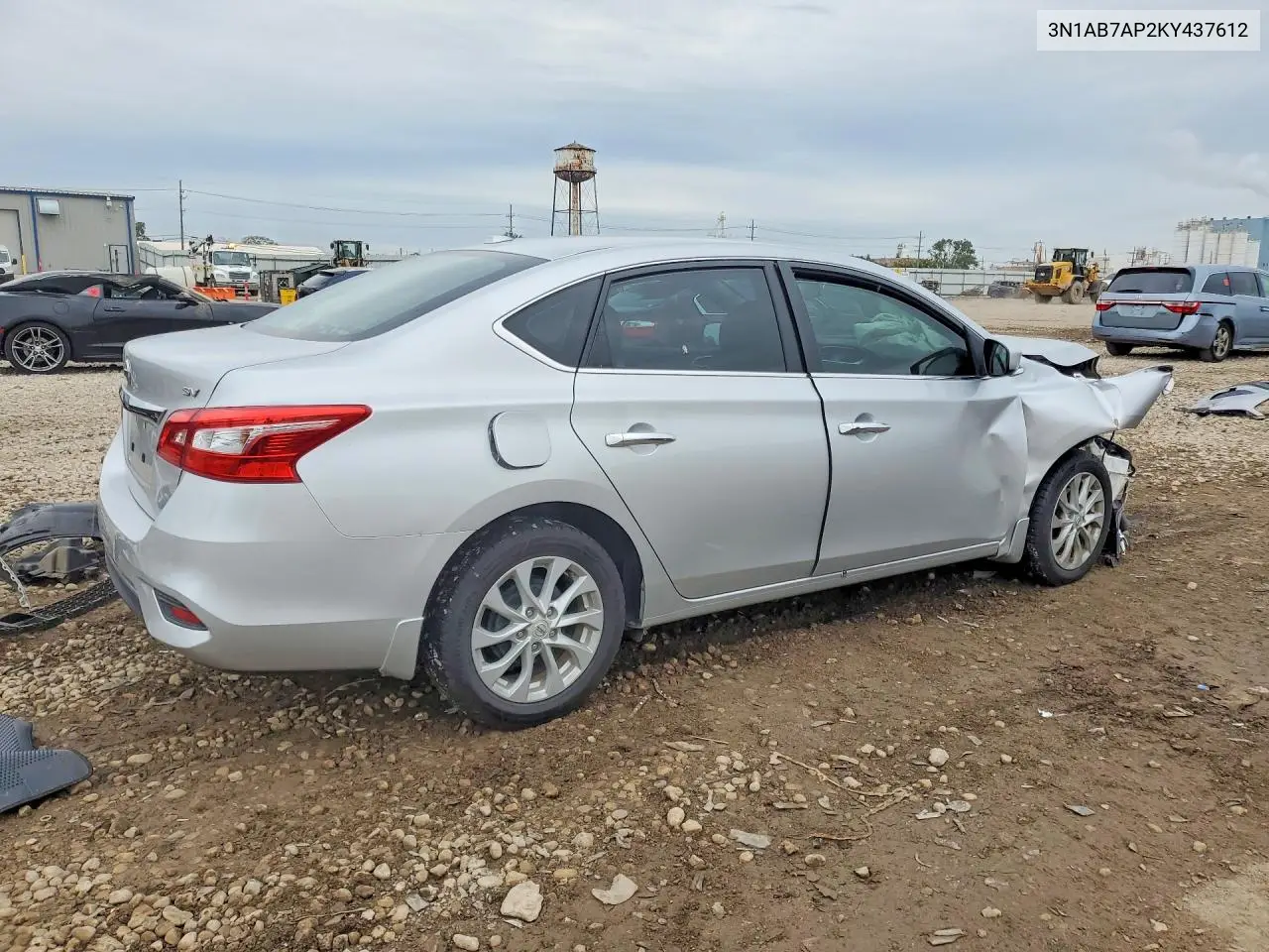 2019 NISSAN SENTRA VIN 3N1AB7AP2KY437612 — фото 3