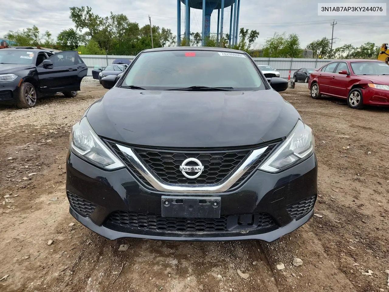 2019 NISSAN SENTRA VIN 3N1AB7AP3KY244076 — фото 5