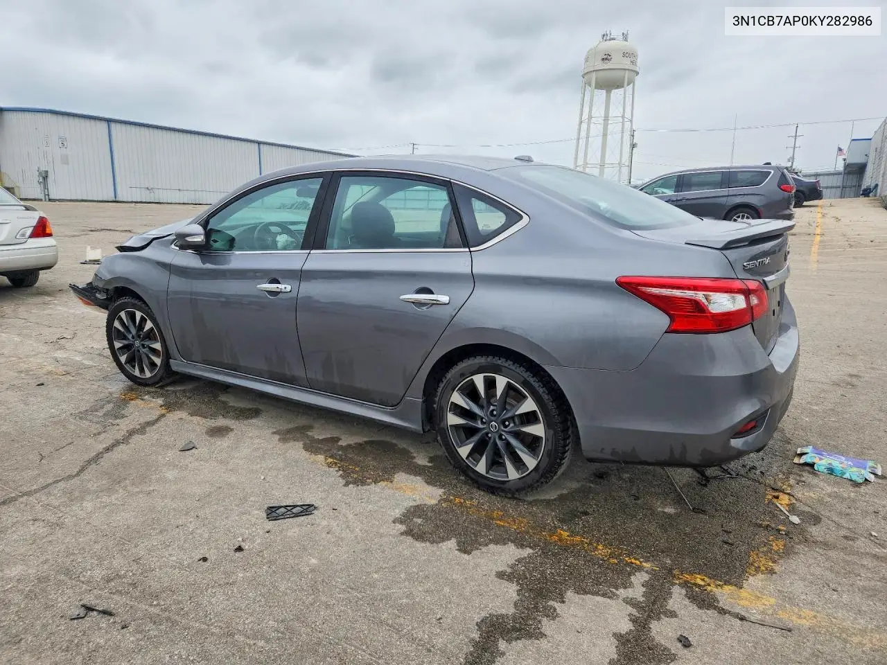 2019 NISSAN SENTRA VIN 3N1CB7AP0KY282986 — фото 2