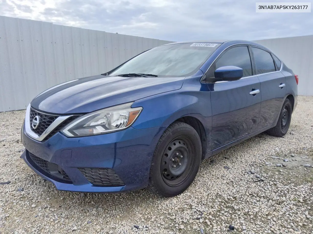 NISSAN SENTRA 2019, VIN 3N1AB7AP5KY263177