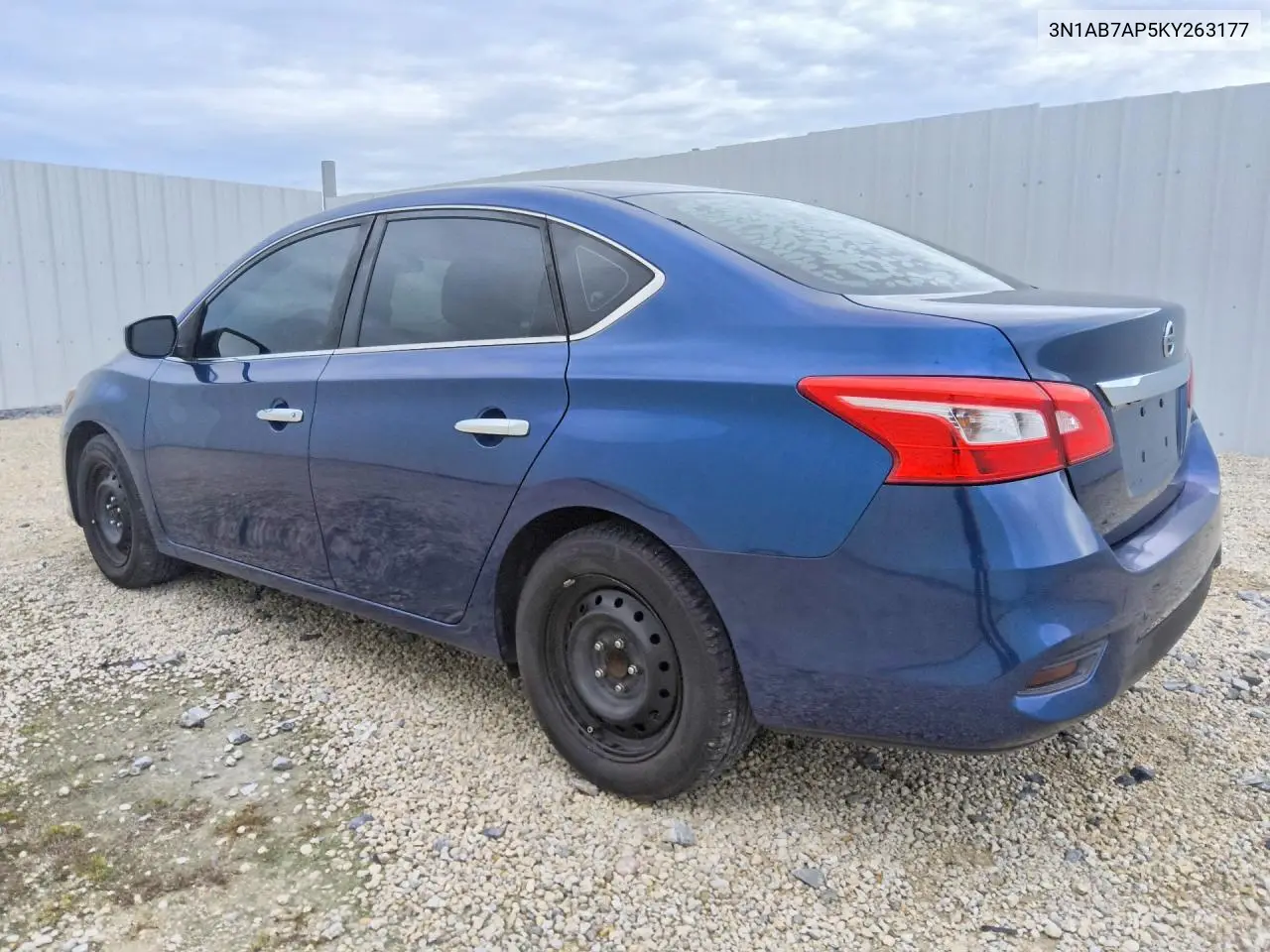 2019 NISSAN SENTRA VIN 3N1AB7AP5KY263177 — фото 2